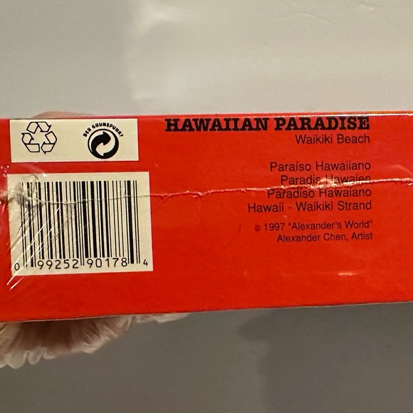 1000 Piece F.X. Schmid Puzzle Hawaiian Paradise Sealed New  -1997 - Picture 4 of 12